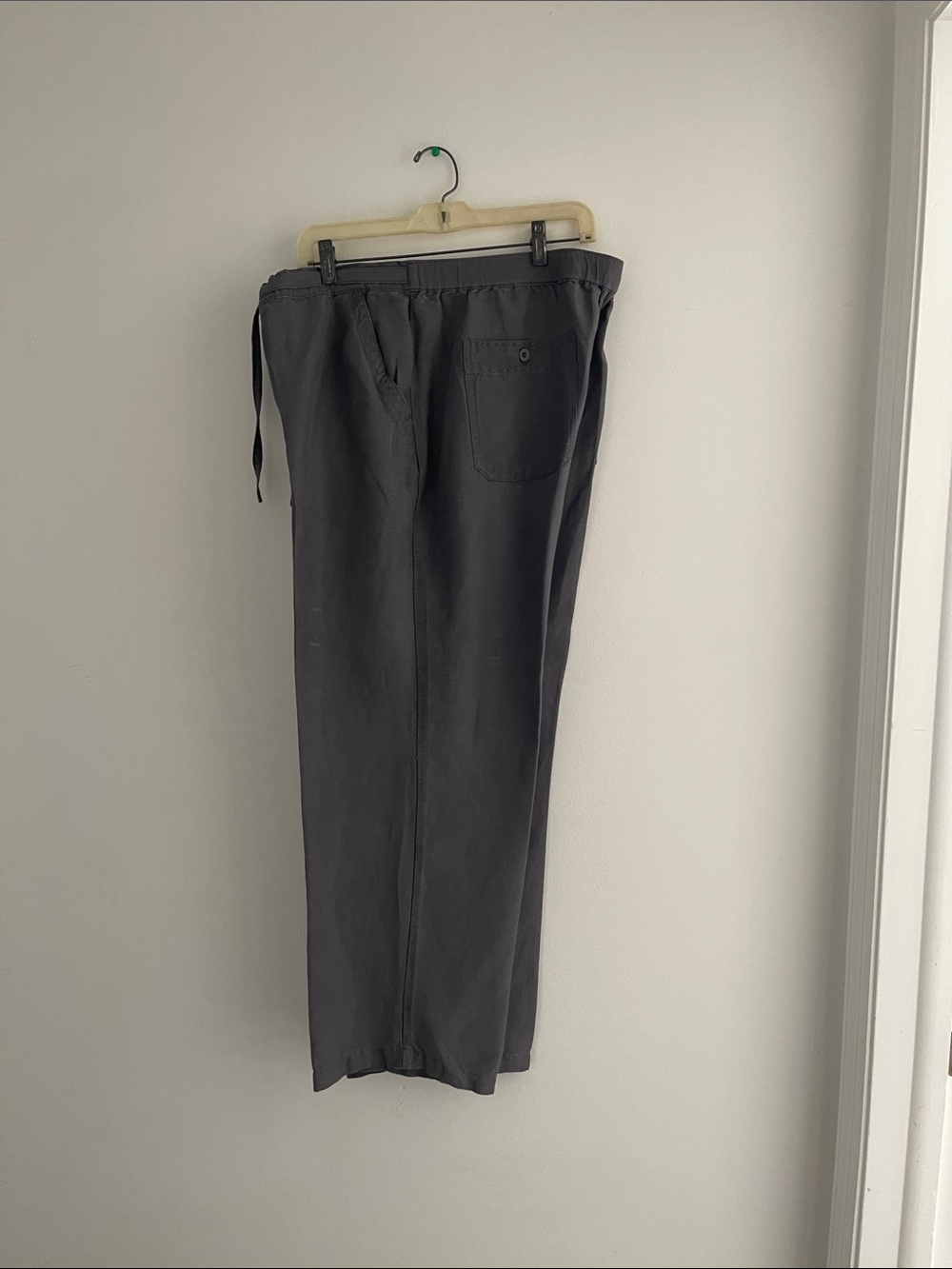 Cubavera Men's Drawstring Joggers in Charcoal Gray